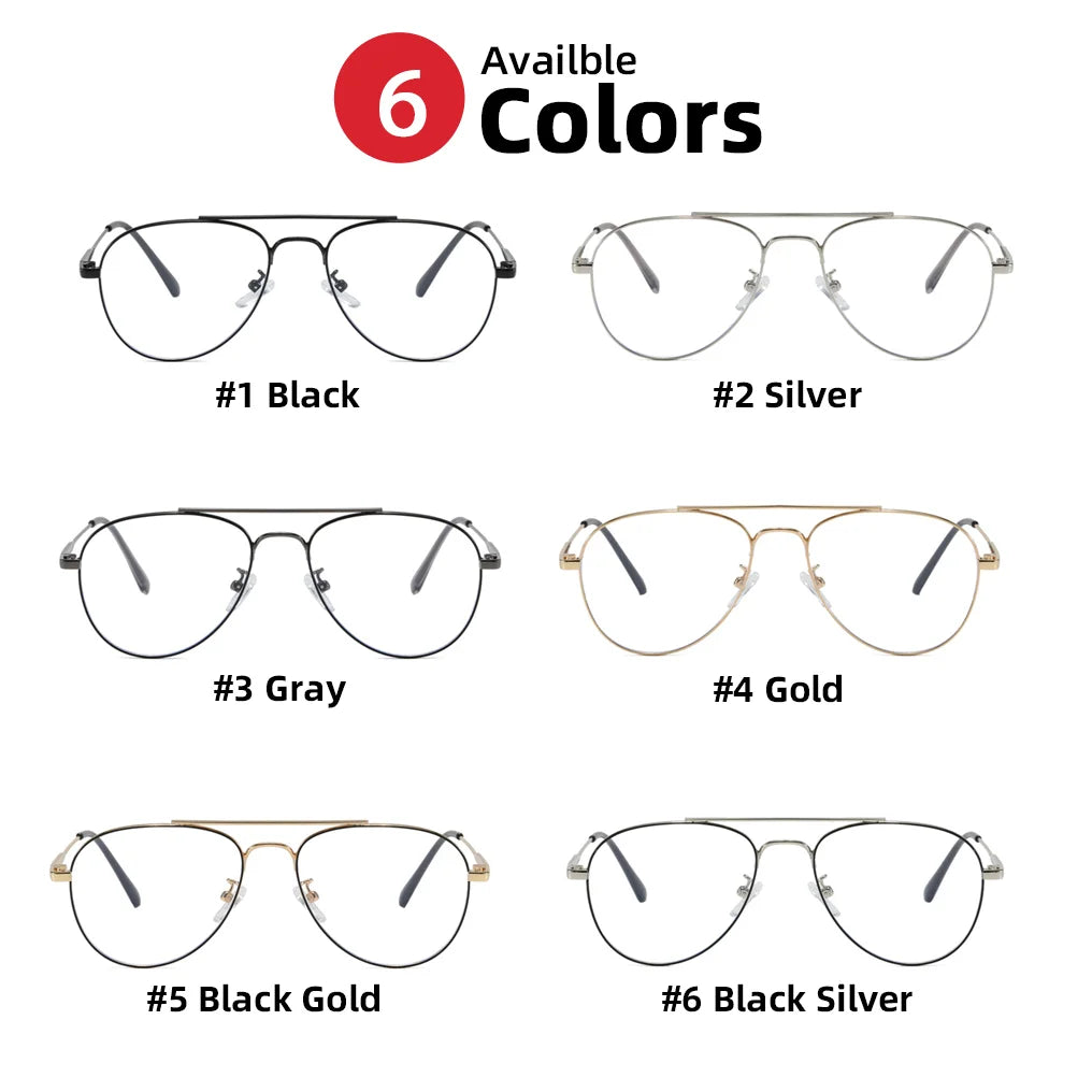 Stylish Retro Blue Light Blocking Glasses for Digital Comfort
