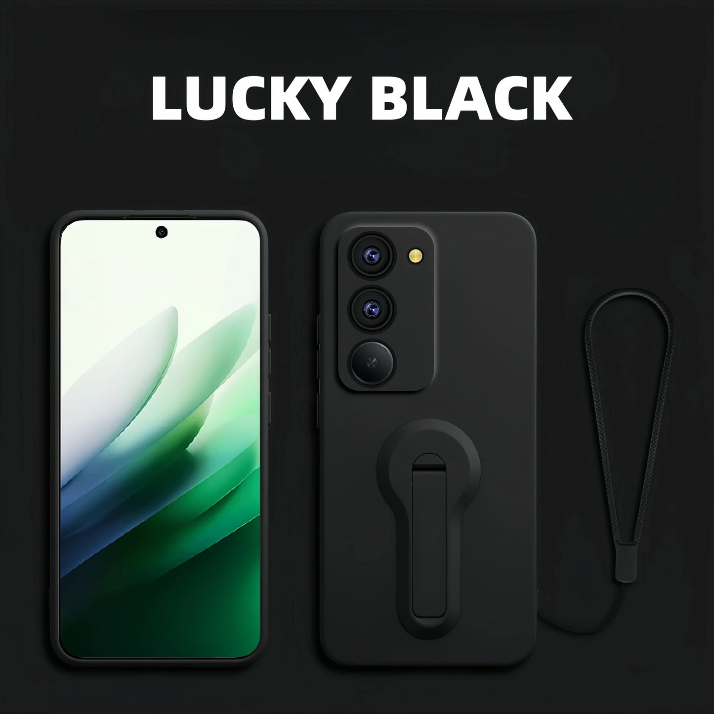 Slim Shockproof Phone Case with Stand for Redmi 15 | Free Shipping