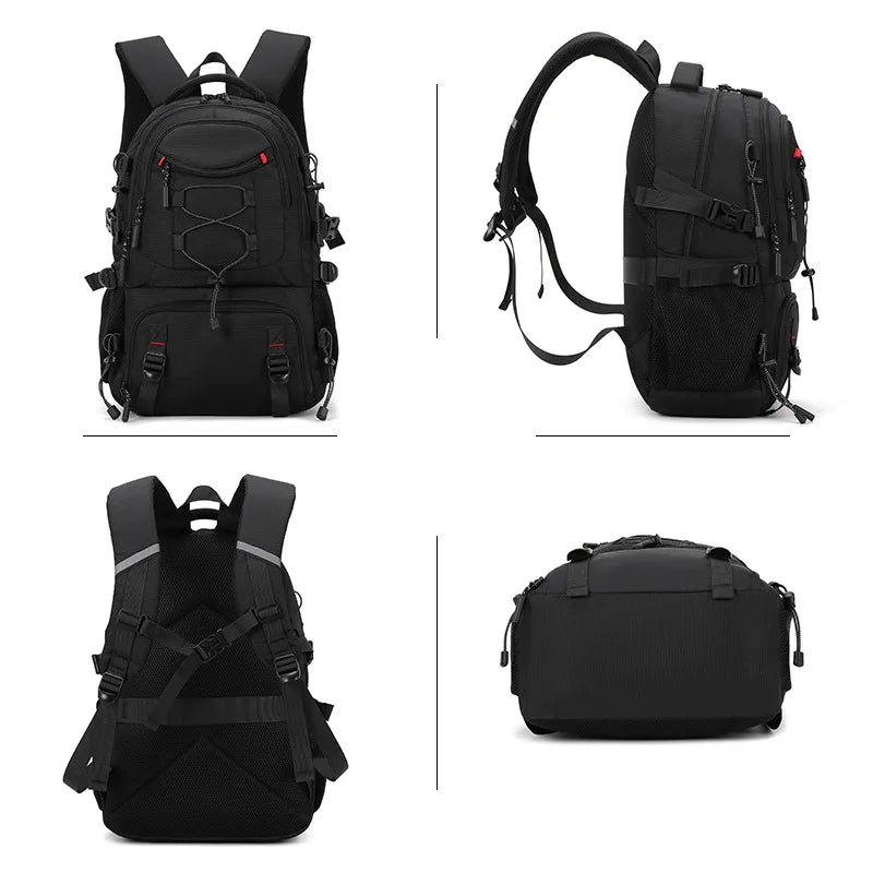Lightweight USB Climbing Backpack | Ideal for Travel & Hiking