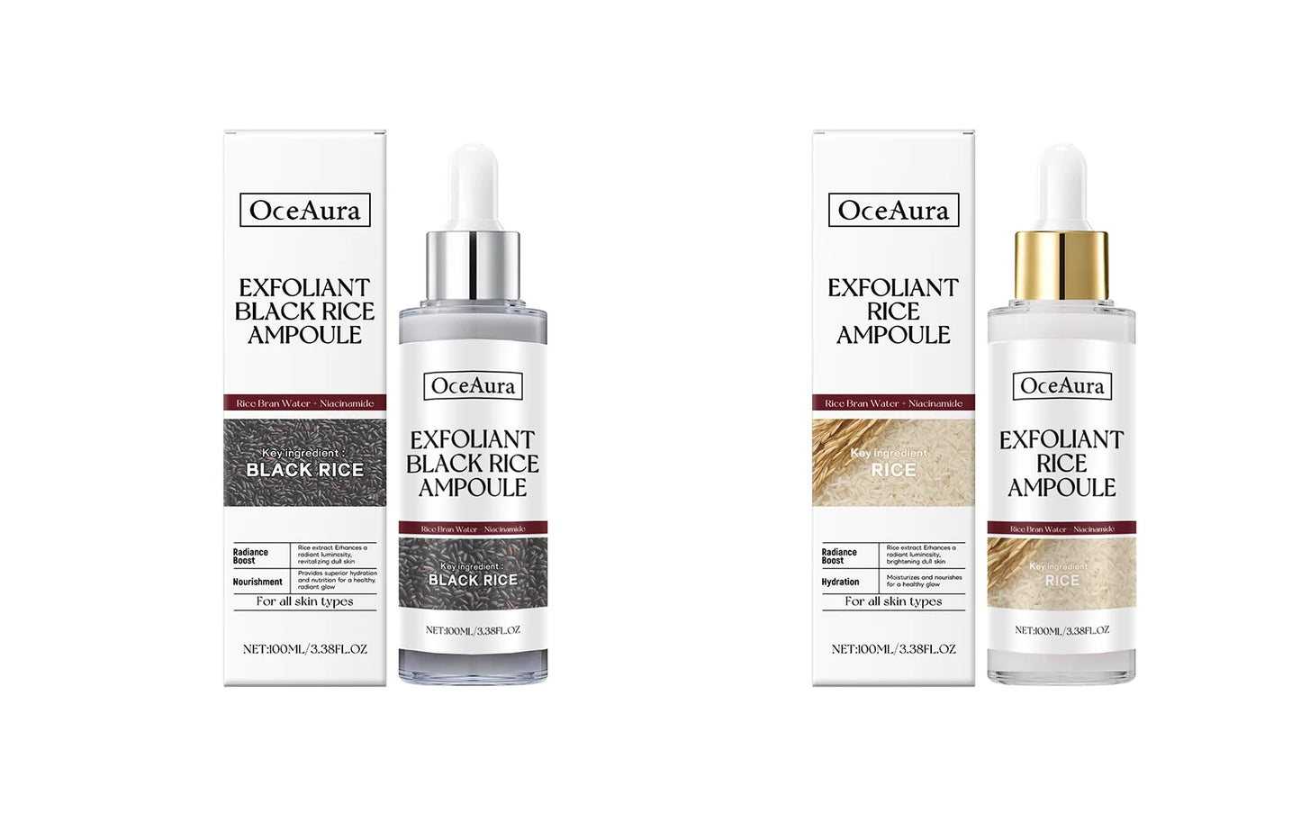 Brightening Rice Exfoliating Essence | Nourishing Skin Serum