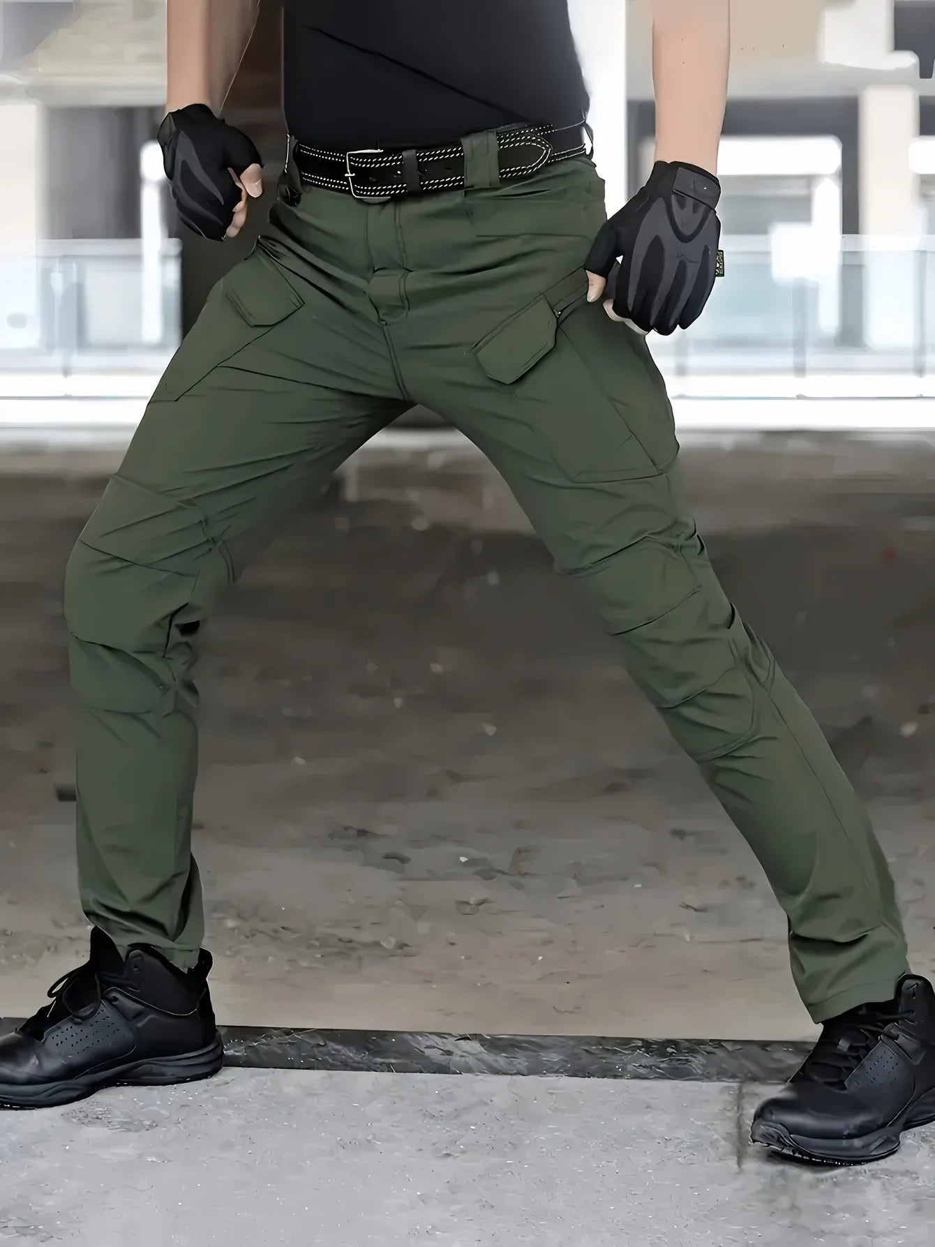 Men's Tactical Cargo Pants | Waterproof Multi-Pocket Outdoor Trousers