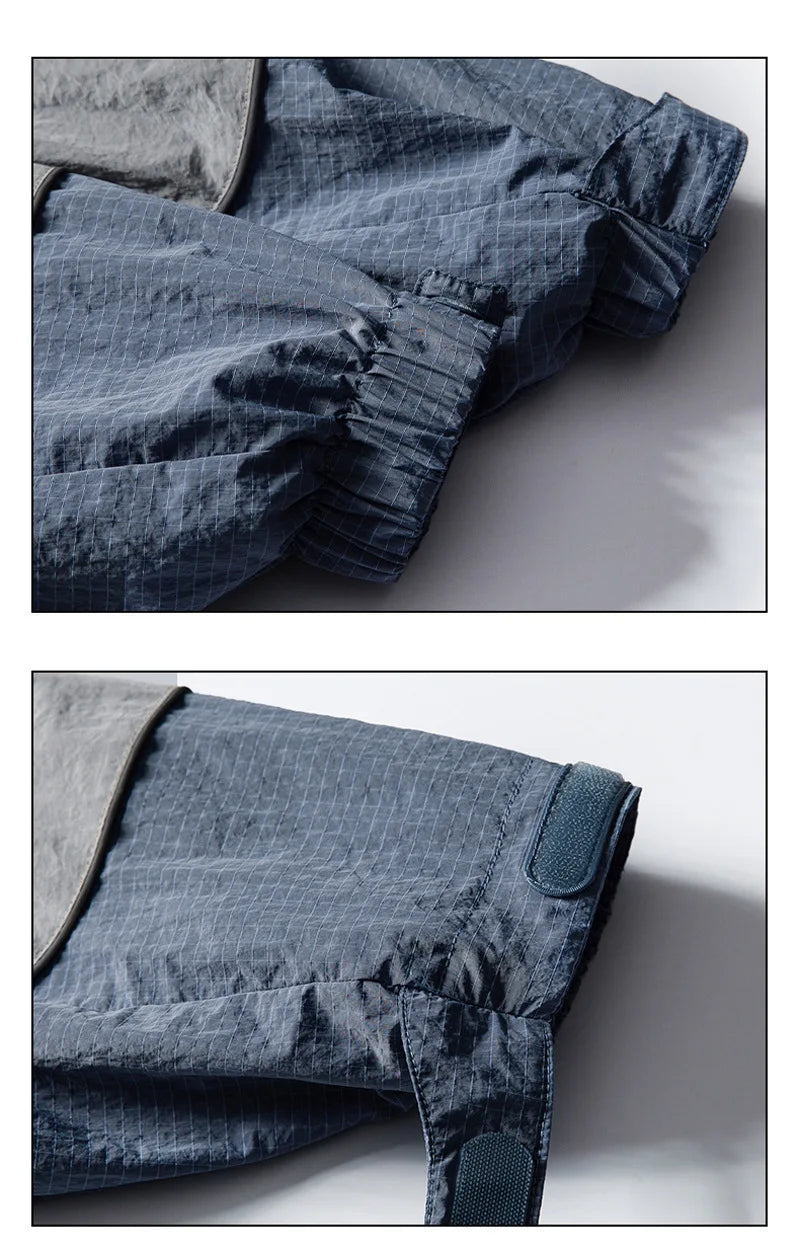 Men's Water-Resistant Hooded Jacket | Trendy Outdoor Style