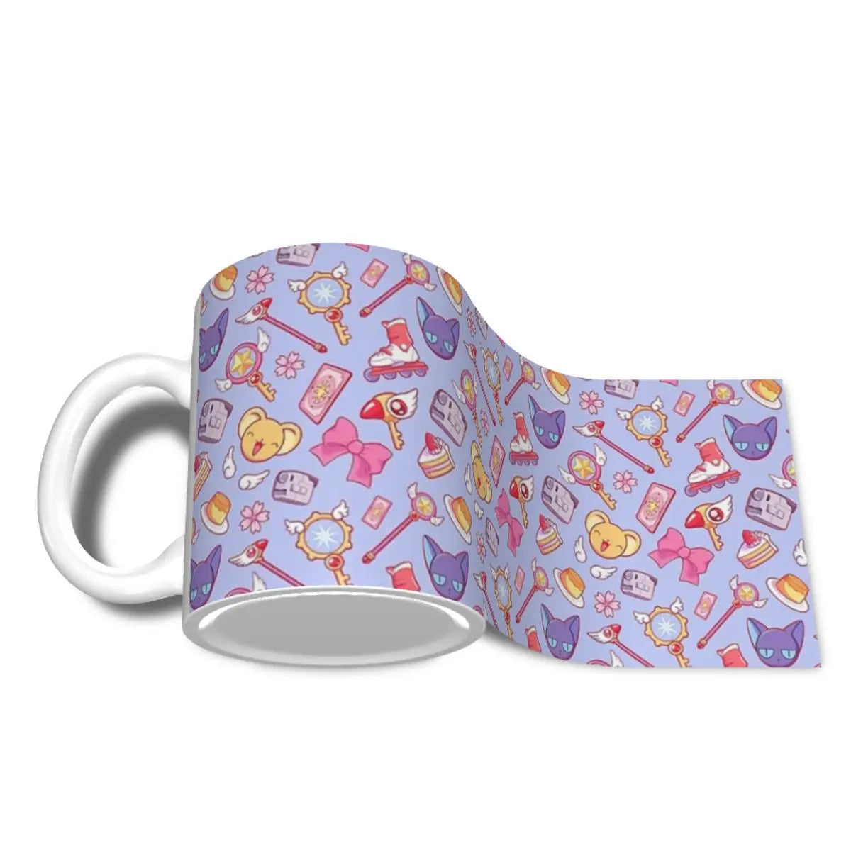 Funny Ceramic Coffee Mug | Vibrant Violet Drinkware for Gifts