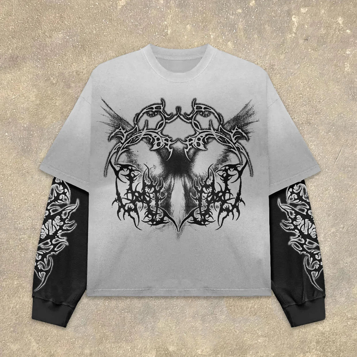 Men's Vintage Gothic Pullover Sweatshirt | Stylish & Cozy