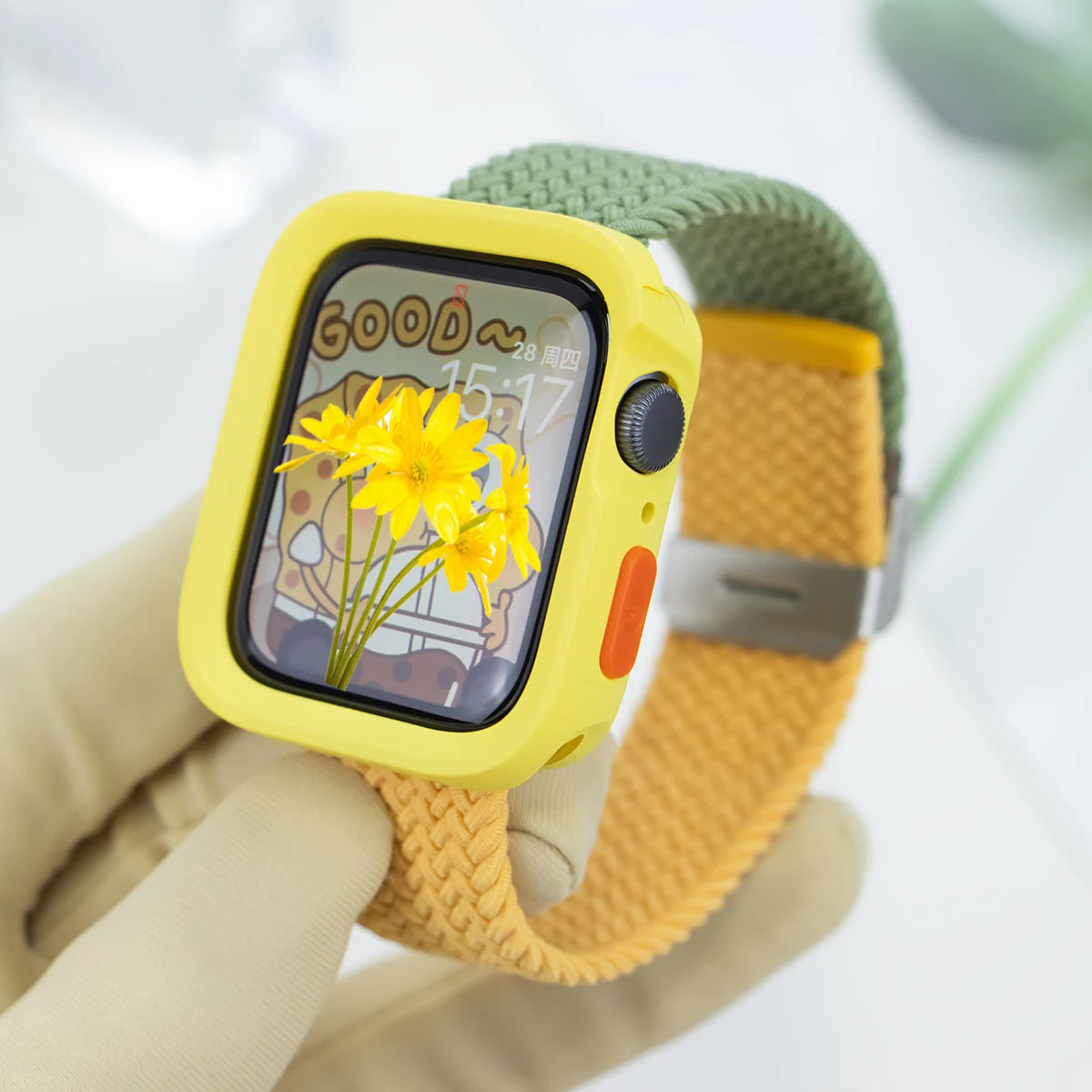 Candy Silicone Case & Strap for All Apple Watch Sizes