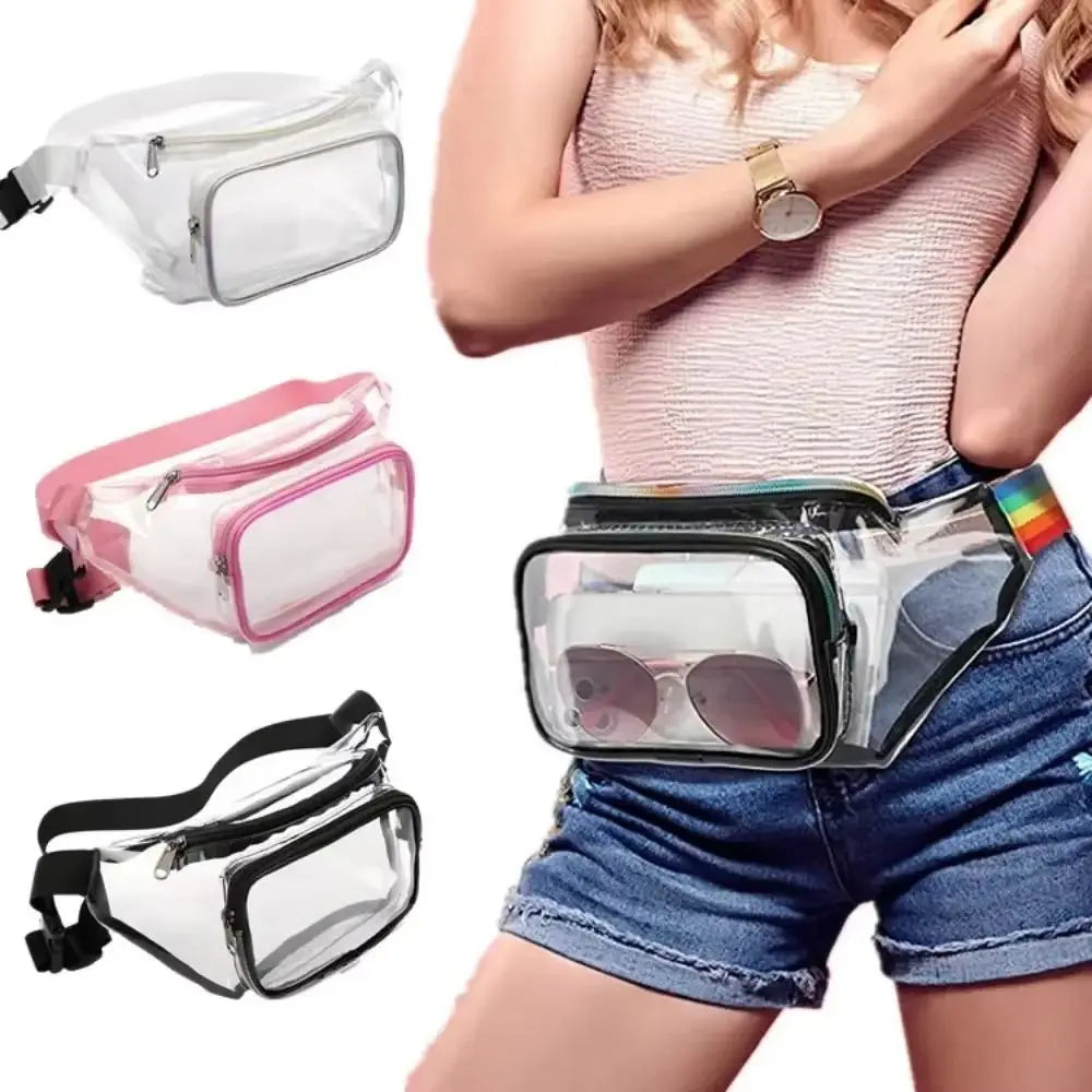 Waterproof Clear Fanny Pack | Stadium Approved Sports Waist Bag