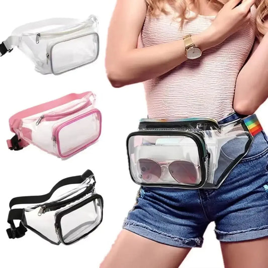 Waterproof Clear Fanny Pack | Stadium Approved Sports Waist Bag