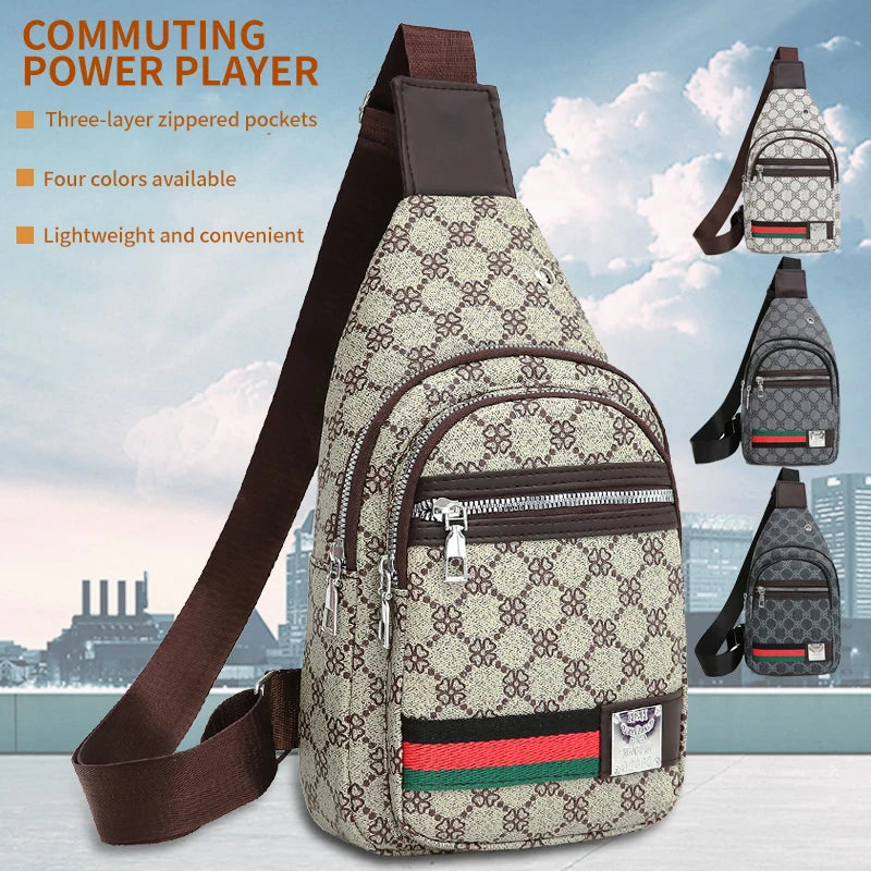Men's Multifunctional Messenger Bag | Stylish Casual Shoulder Bag