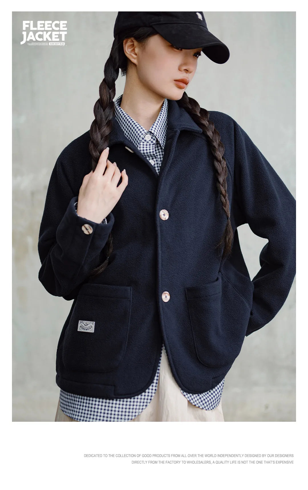 Women's Fleece Lapel Jacket | Stylish Warm Casual Outerwear