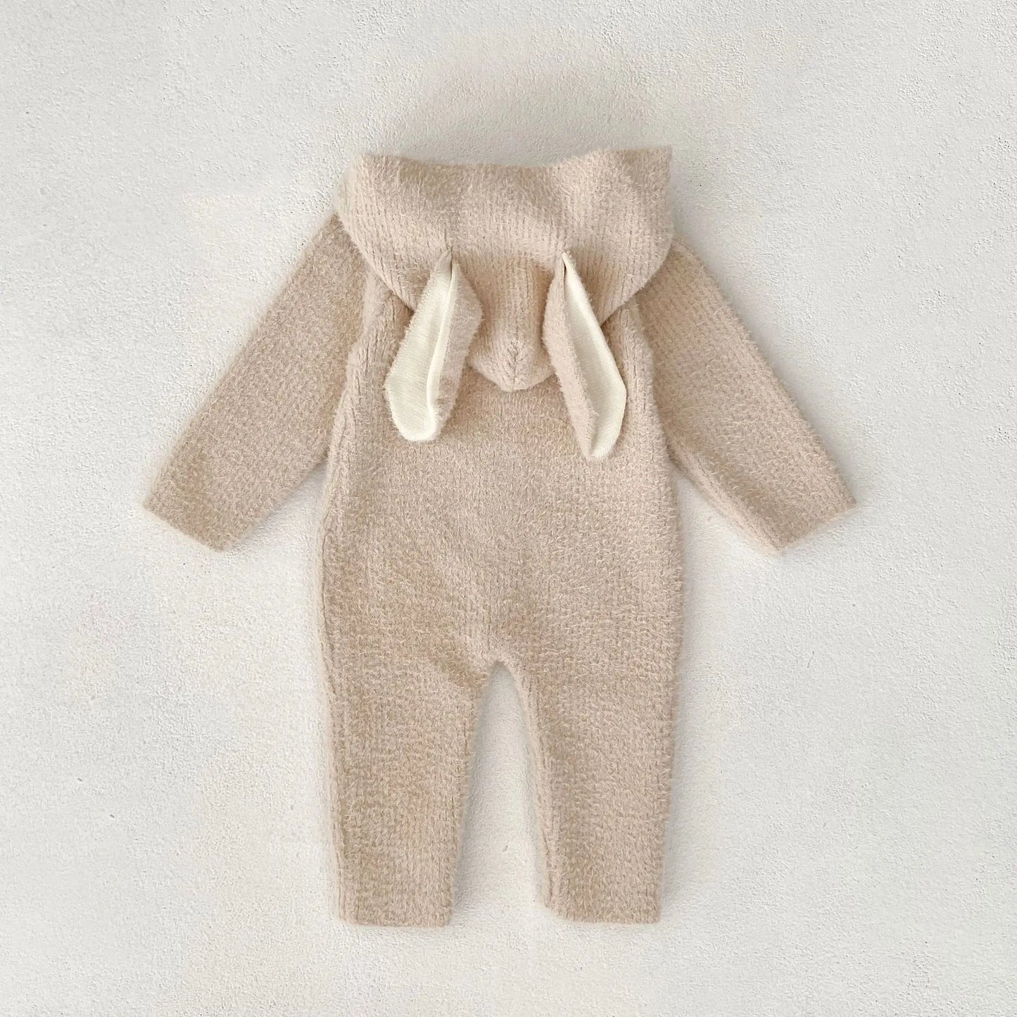 Cozy Cartoon Baby Rompers with Rabbit Ears | Adorable Infant Pajamas