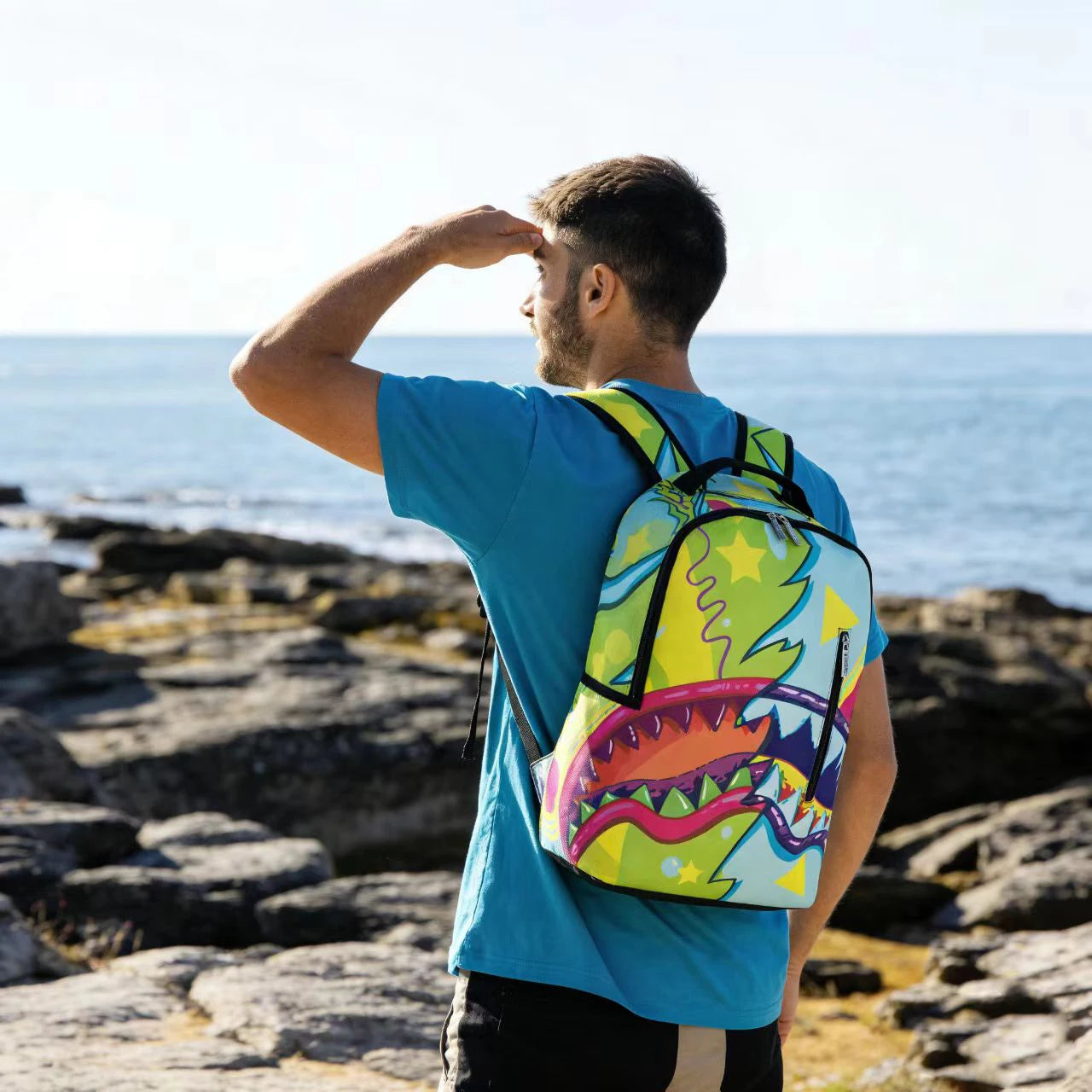 Trendy Street-Style Backpack | Large-Capacity Travel Bag