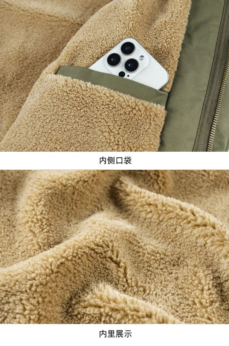 Men's Retro M51 Mid-Length Windbreaker Parka with Hood | Fall/Winter