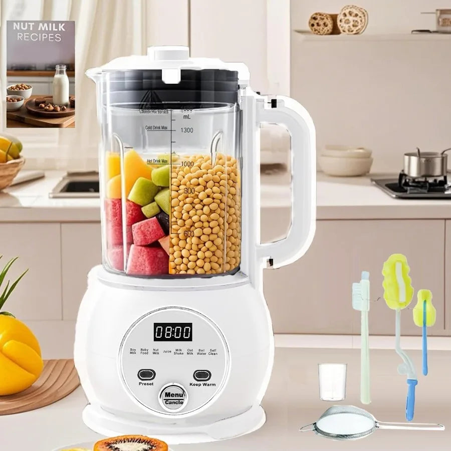 10 in 1 Nut Milk Maker | Homemade Plant-Based Milk & Baby Food