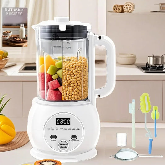 10 in 1 Nut Milk Maker | Homemade Plant-Based Milk & Baby Food