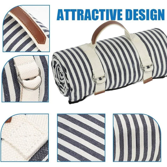 Waterproof Picnic Blanket with Carry Strap | Ideal Outdoor Mat
