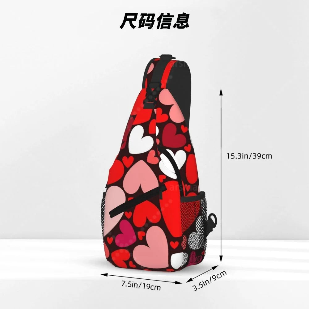 Lightweight Crossbody Sling Bag for Travel & Outdoor Activities