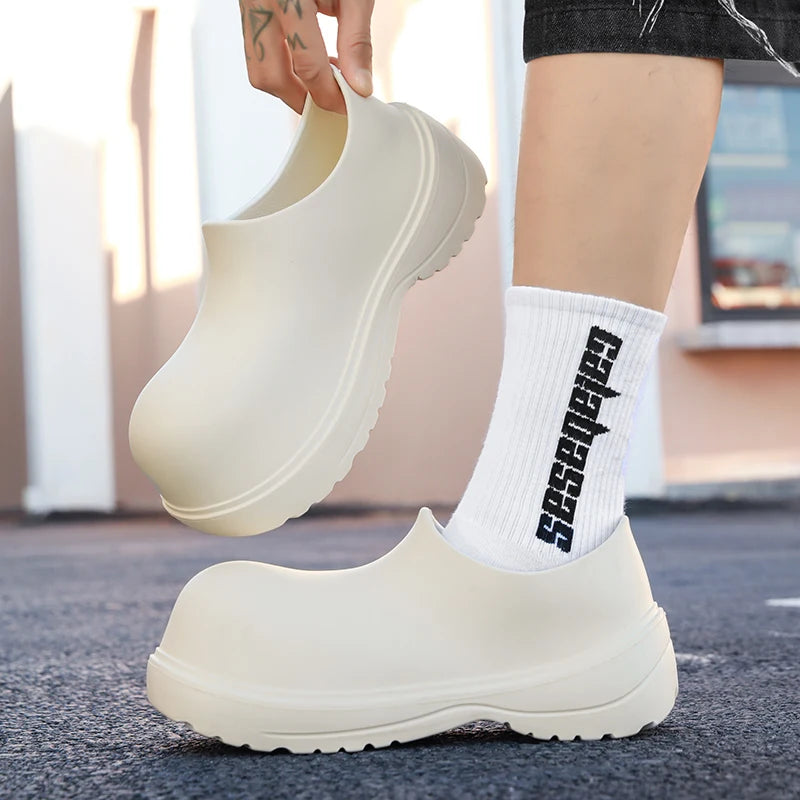 Lightweight Slip-On Chef Shoes for Men & Women | Casual Rain Shoes