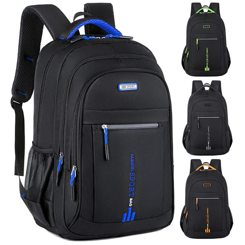 Men's Oxford Waterproof Backpack | Stylish School & Travel Bag