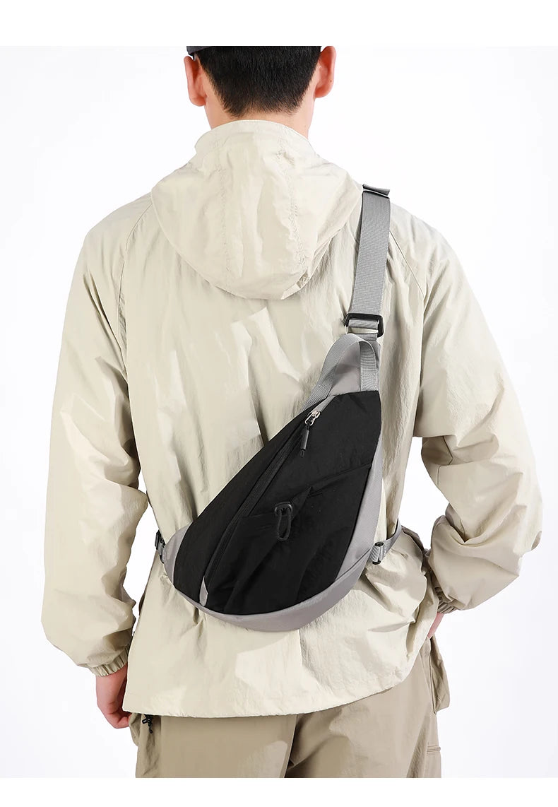 Versatile Outdoor Chest Bag | Large Capacity Sports Messenger Bag