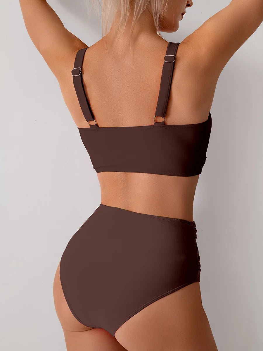 Stylish High Waist Bikini Set for Women | Perfect Beach Swimwear