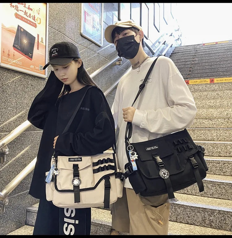 Versatile Canvas Crossbody Bags for Men & Women | Fashionable & Spacious