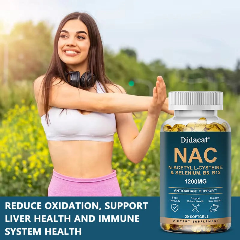 N-Acetyl-L-Cysteine Capsules 1200mg | Boost Health Naturally