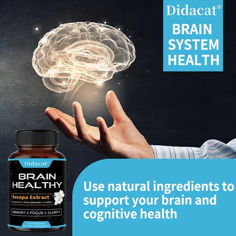 Bacopa Brain Booster | Enhance Memory & Mental Clarity