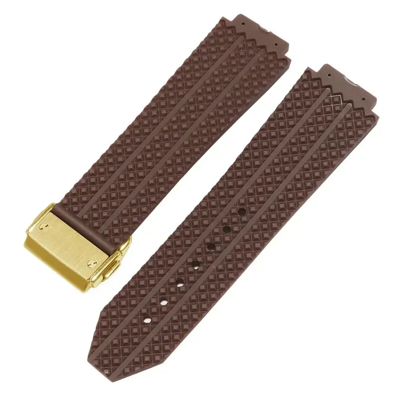 Waterproof Silicone Watch Band | Durable Men's Watch Strap