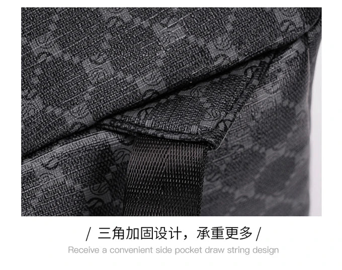 Multifunctional Leather Backpack for Men | Stylish Travel & Work Bag