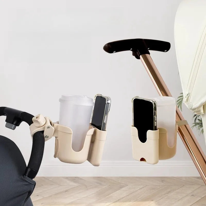 Universal Pram Cup Holders & Phone Holders for Strollers