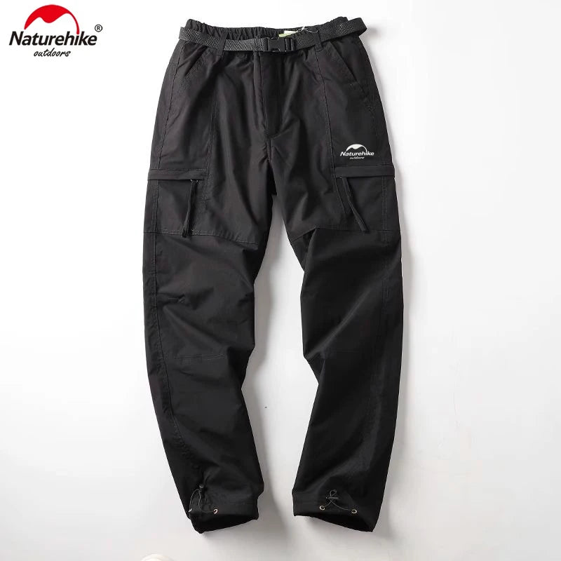 Thick Waterproof Fleece Cargo Pants for Outdoor Adventures