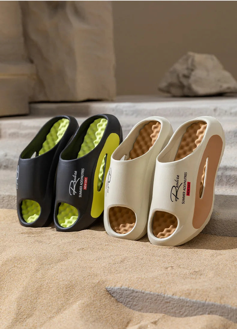 Unisex Soft EVA Anti-Slip Leisure Slippers for Indoor & Outdoor
