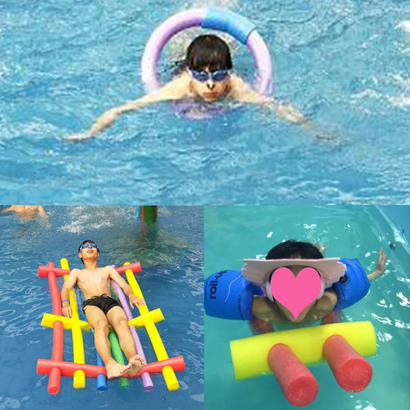 Hollow Flexible Pool Noodle Connector | Floating Water Aid Stick