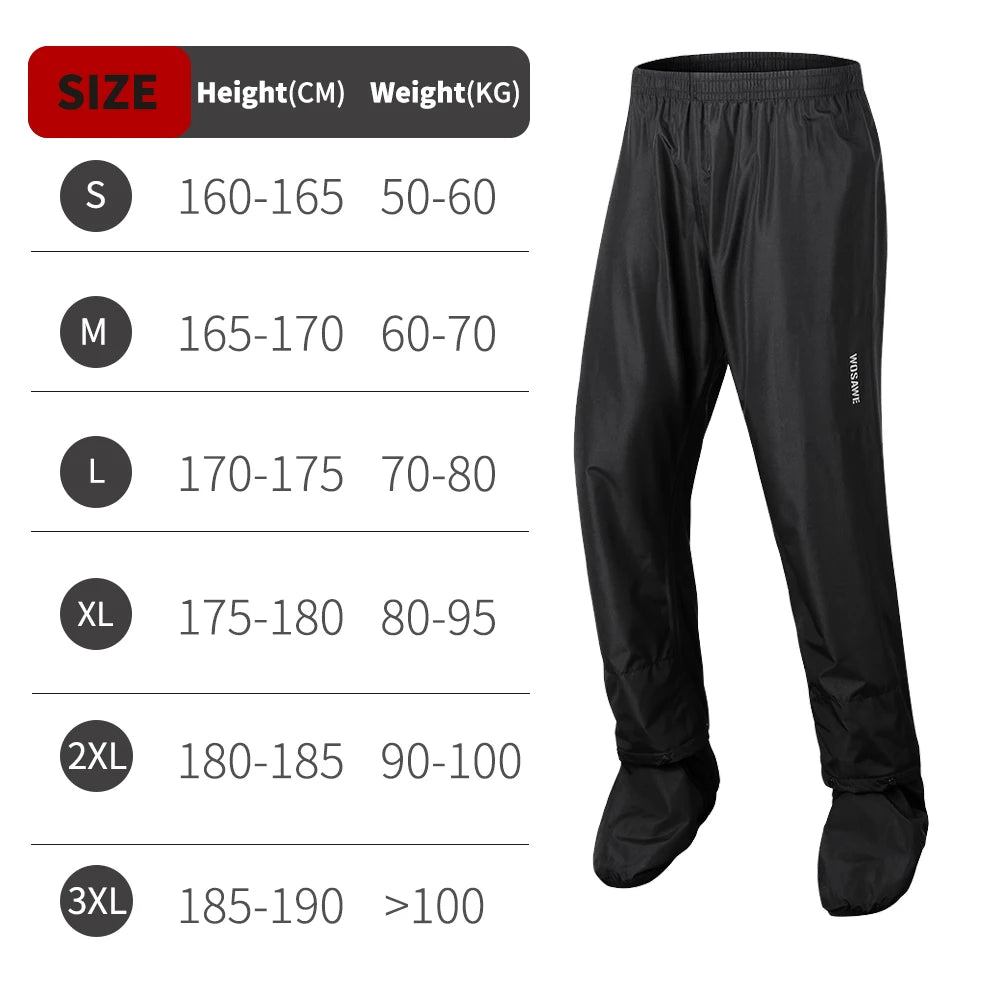 Pantalones de Exterior Impermeables Transpirables | Ideales para Senderismo y Ciclismo