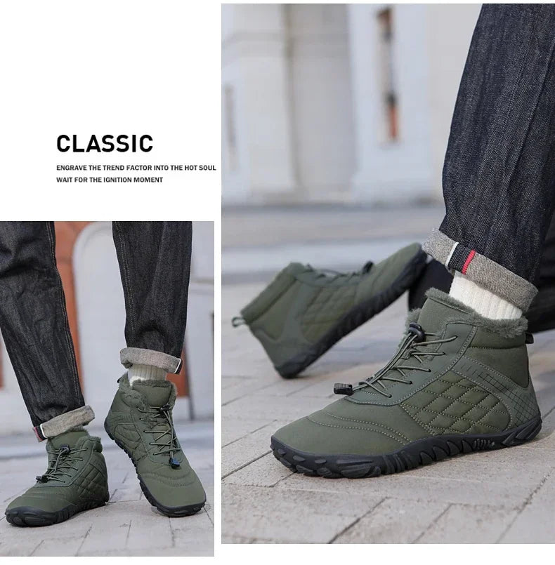 Warm and Non-Slip Winter Boots for Men & Women | Casual Hiking Shoes