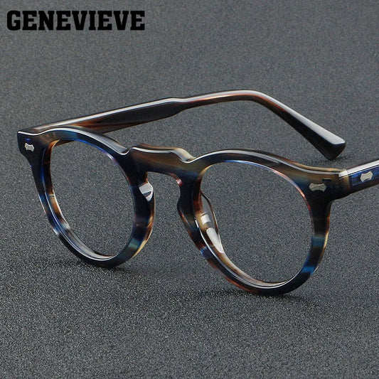 Gafas Retro Redondas Personalizadas con Filtro de Luz Azul | Protección con Estilo
