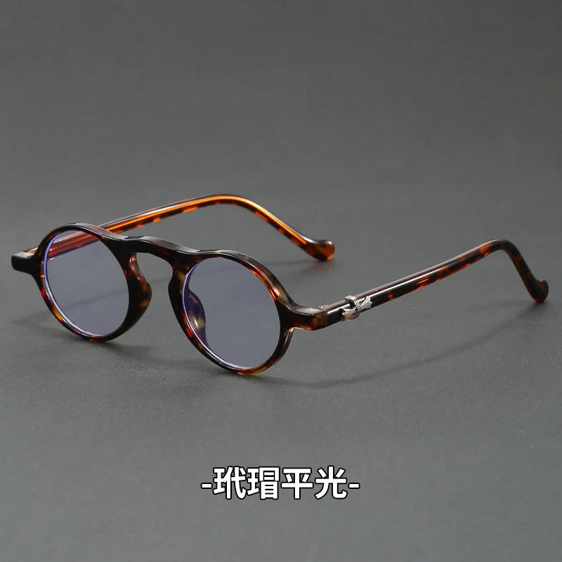 Vintage Round Sunglasses | Ultra-Light Oval Fashion Eyewear