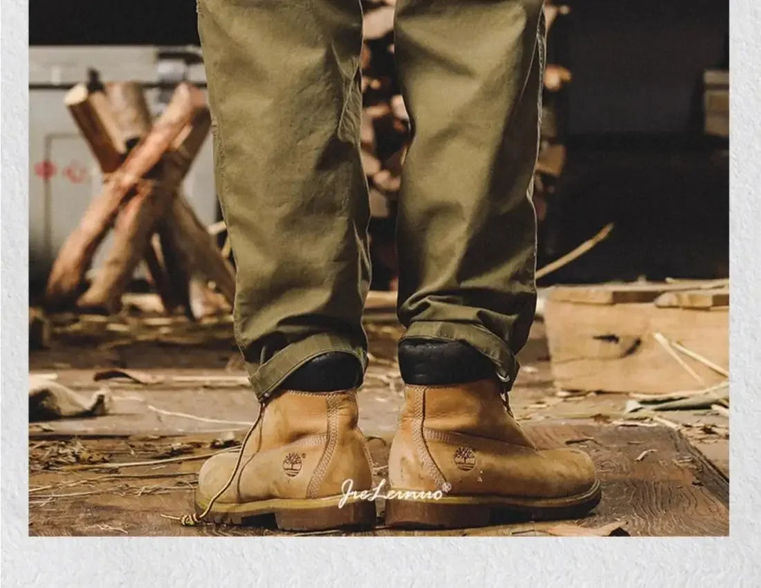 Men's Loose Straight Casual Trousers | Comfortable Outdoor Pants