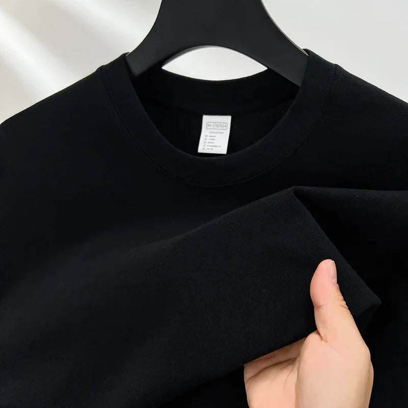Men's Breathable Cotton Summer T-Shirt | Fashionable Short Sleeve Top