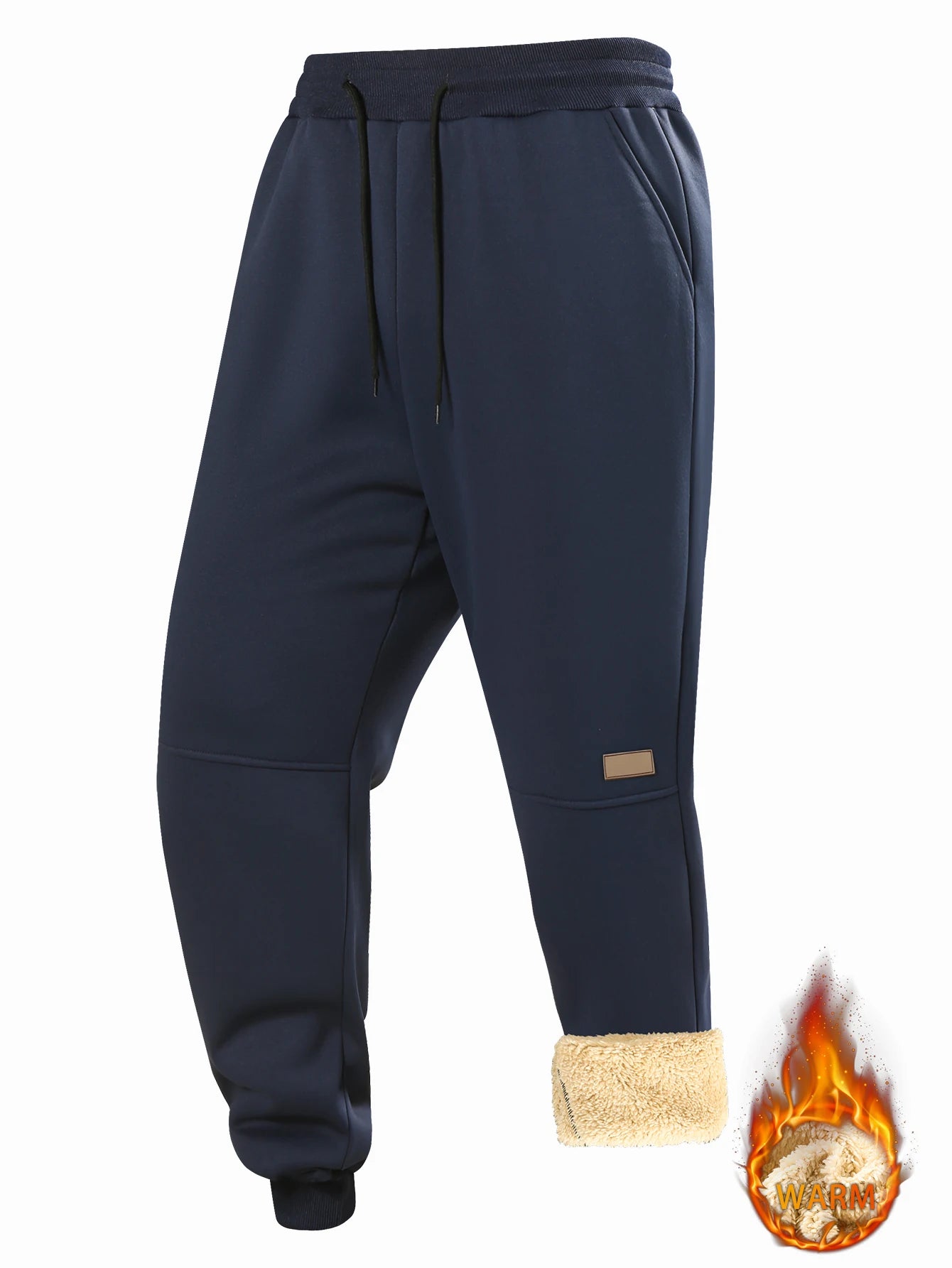 Men's Thick Warm Fleece Sweatpants | Cozy Casual Joggers
