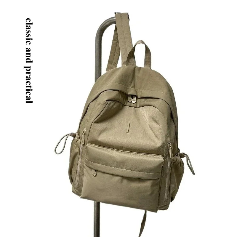 2026Classic practical women's new commuting high-value backpack trendy brand simple and lightweight backpack collegestudent bag