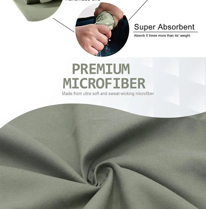 Quick-Drying Microfiber Camping Towel | Super Absorbent Travel Towel