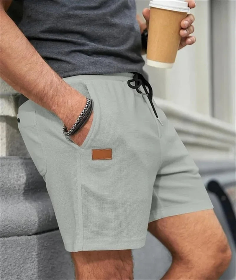 Men's Breathable Solid Color Sport Shorts | Perfect for Summer