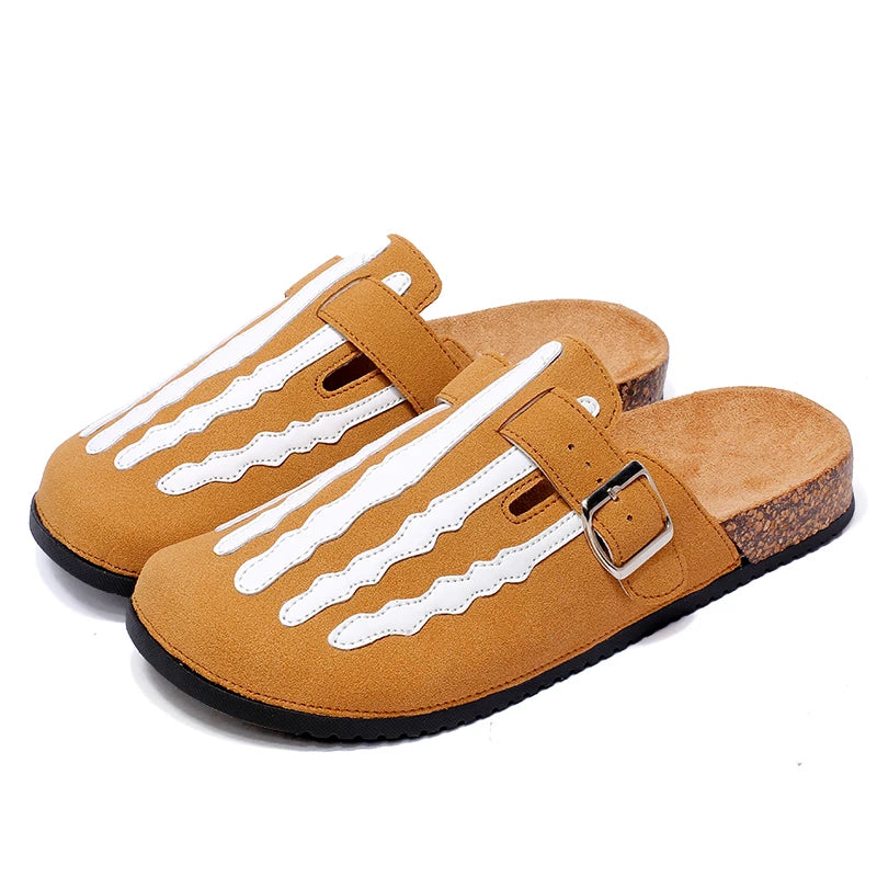Men's Cork Clogs with Arch Support | Comfortable Indoor Footwear