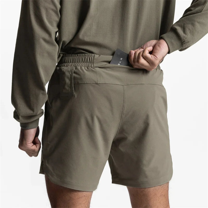 Men's Quick Dry Running Shorts | Lightweight Summer Fitness Pants