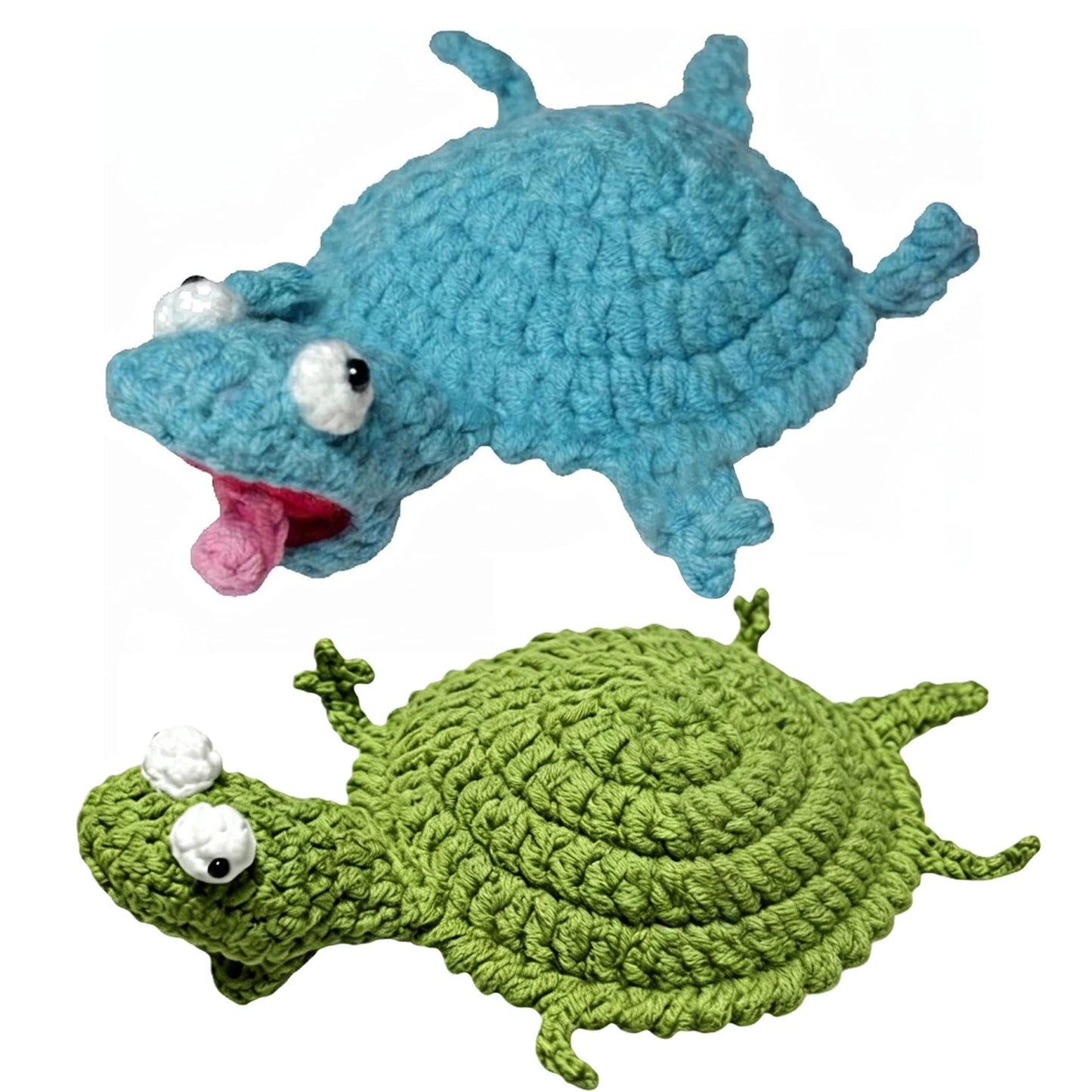Creative Cartoon Lizard Coaster | Handmade Heat Resistant Mat