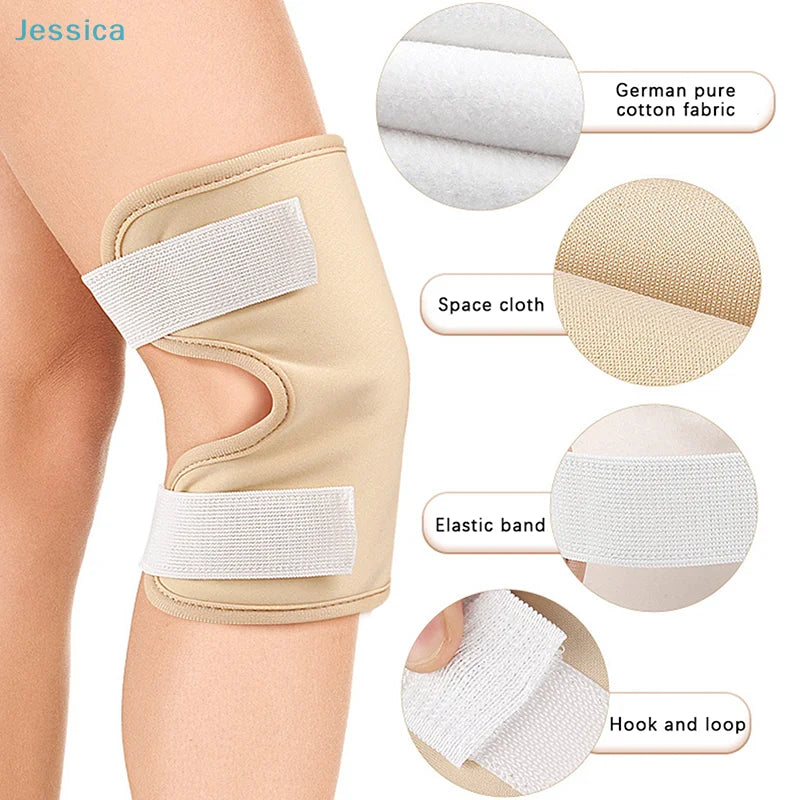 Comfortable Adjustable Knee Pads | Reusable Cotton Support Brace