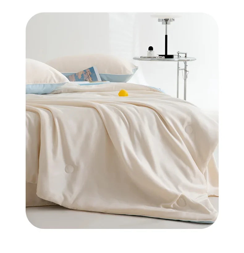 Light Luxury Lyocell Summer Quilt | Soft & Cool Comfort