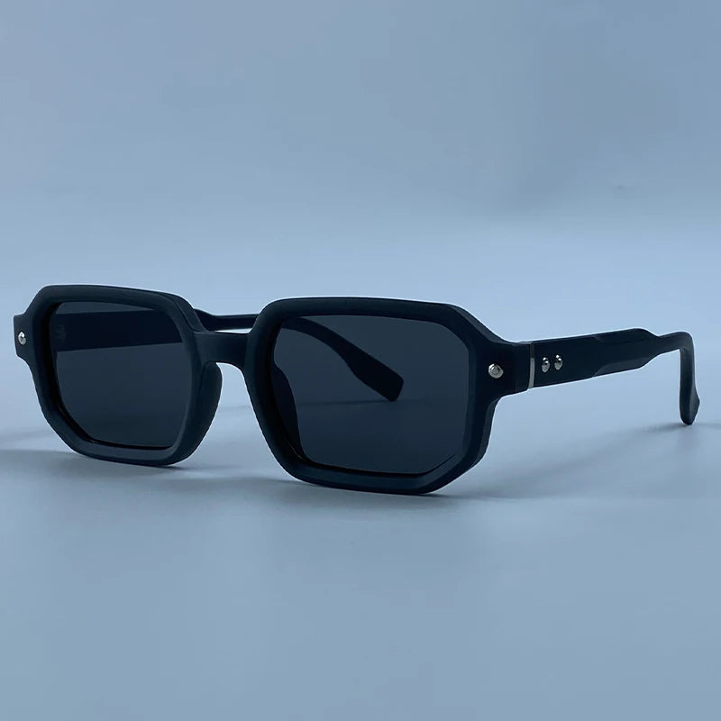 Vintage Photochromic Square Sunglasses for Men | Retro Steampunk Style