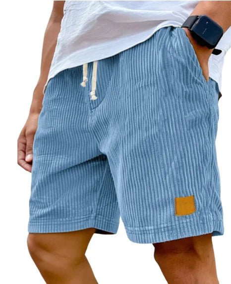 Men's Retro Corduroy Casual Shorts | Stylish Summer Essential